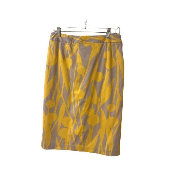 Boden skirt gray & yellow US sz 8L
